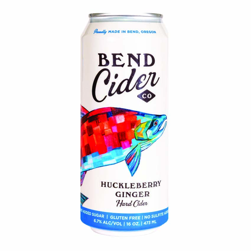 Bend Cider, Huckleberry Ginger