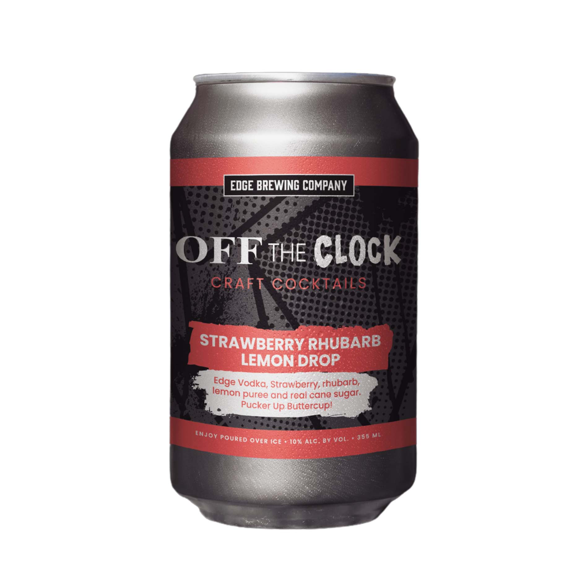 Edge, Off the Clock Strawberry Rhubarb Lemon Drop