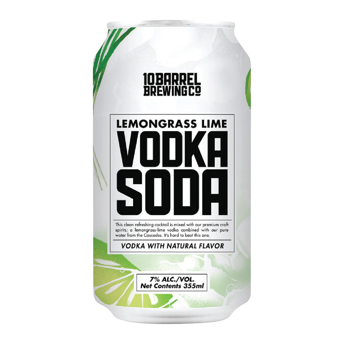 10 Barrel Brewing, Lemongrass Lime Vodka Soda